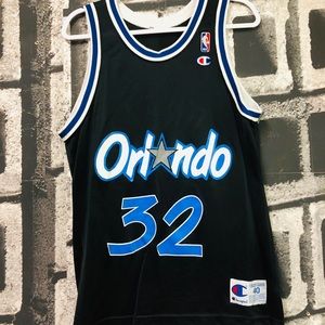 Shaquille O’Neal champion vintage jersey